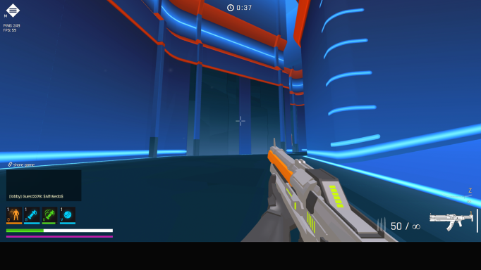 いつもとは違ったブラウザFPSのゲームで気分転換する（例：ev.io）