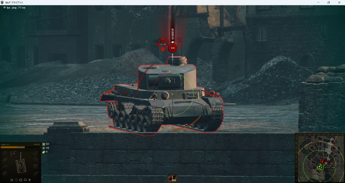 敵の戦車を狙い撃つ